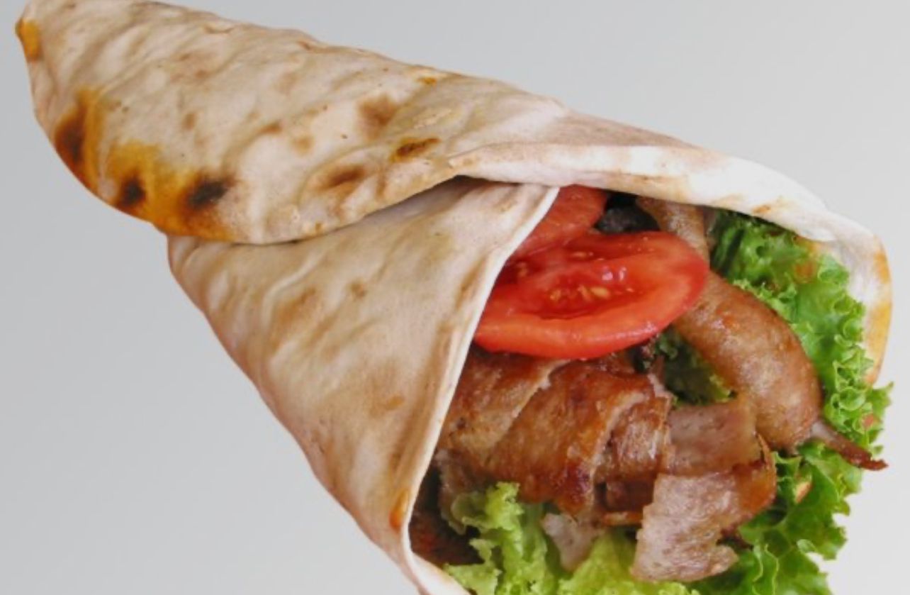 Lamb Doner Wrap image